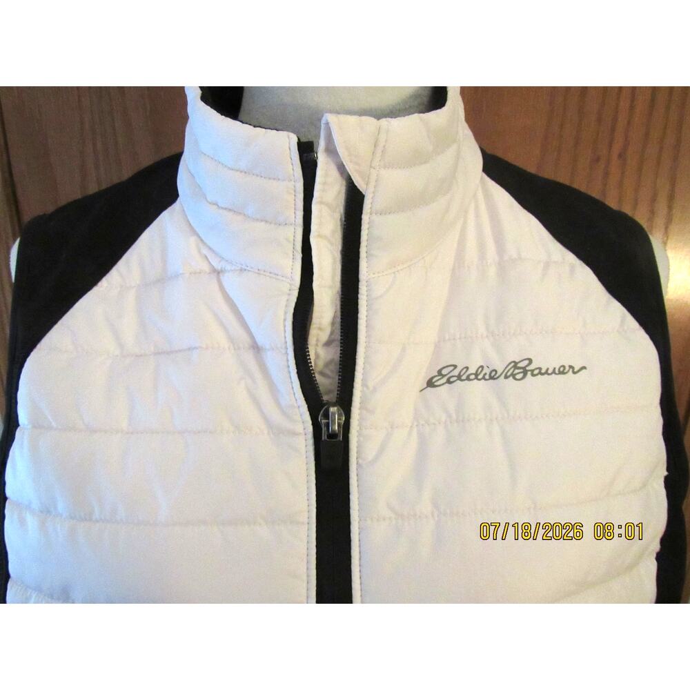 Eddie Bauer black/white vest - large - Picture 2 of 6